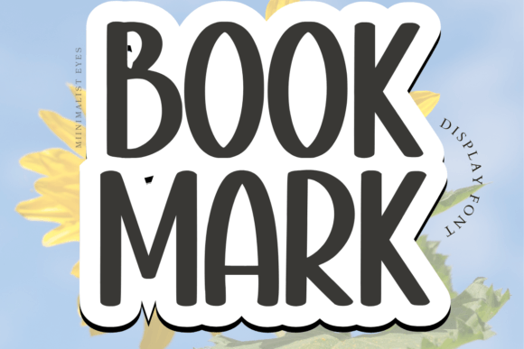Bookmark: Bold and Modern Display Font for Striking Designs
