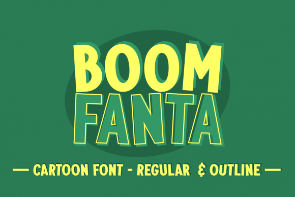 Boom Fanta: A Playful Display Typeface for Bold Designs