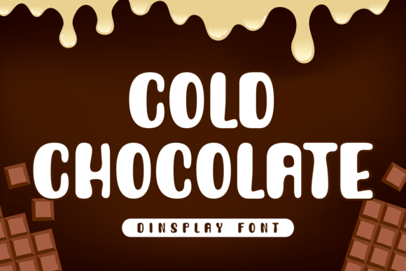 Cold Chocolate: A Quirky Display Font for Joyful Designs