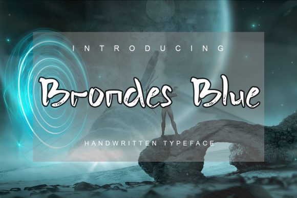 Discover Brondes Blue: A Cool Display Typeface