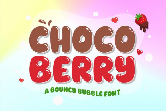 Discover Choco Berry: Your Whimsical Display Font