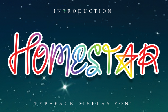 Discover Homestar: A Cool and Quirky Display Font
