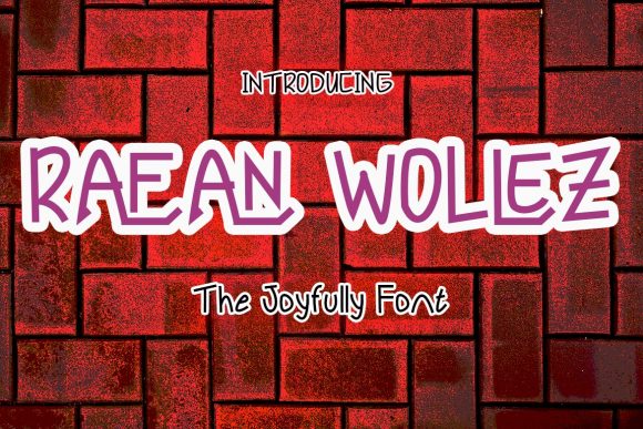 Discover the Charm of Rafan Wolllez Display Font