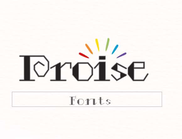 Discover the Charm of the Proise Display Font