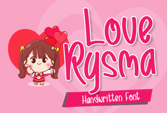 Discover the Joyful Charm of Love Rysma Font