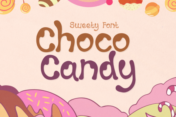 Discover the Playful Charm of Choco Candy Font