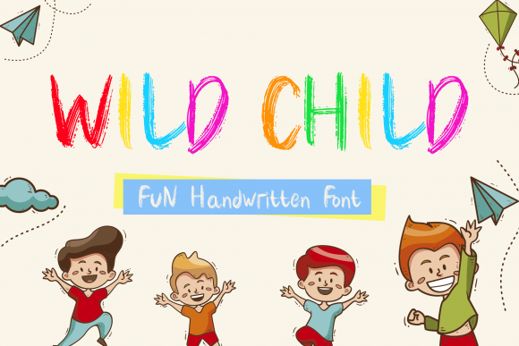 Discover the Playful Charm of the Wild Child Typeface