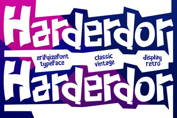 Discovering Harderdor: A Font of Elegant Simplicity