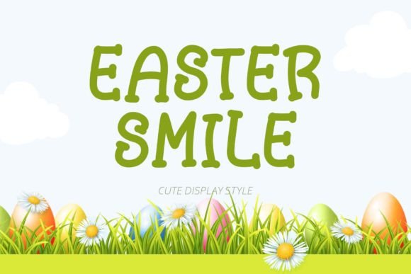 Easter Smile: A Charming Font for Your Spring Projects