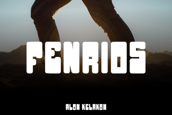 Fenrios: A Modern Display Font for Bold Branding