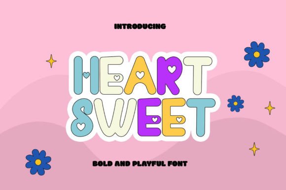 Heart Sweet: A Font Bursting with Whimsical Charm