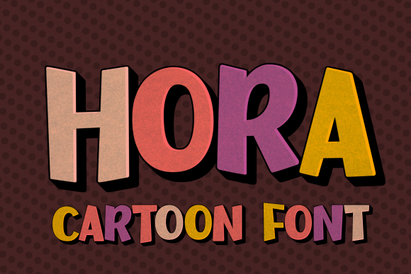 Hora Font: A Playful Typeface for Dynamic Headlines