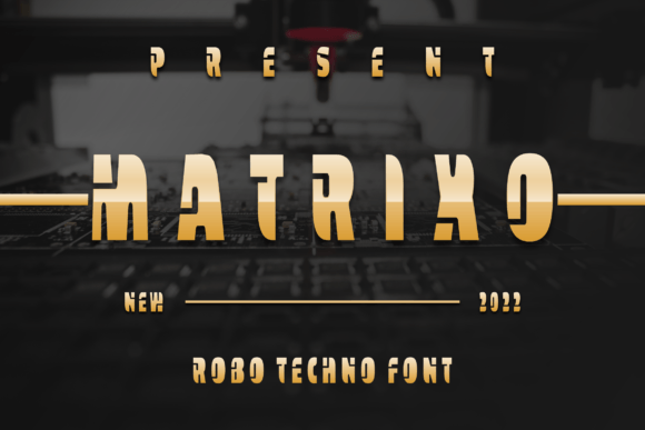 Matrixo: The Modern Display Font for Bold Branding