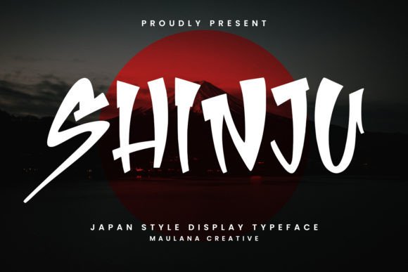 Shinju: A Typeface Blending Japanese Calligraphy and Modern Style