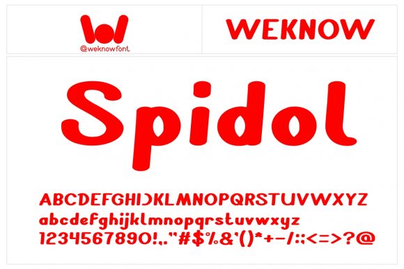 Spidol: A Cool, Natural Display Font for Modern Design