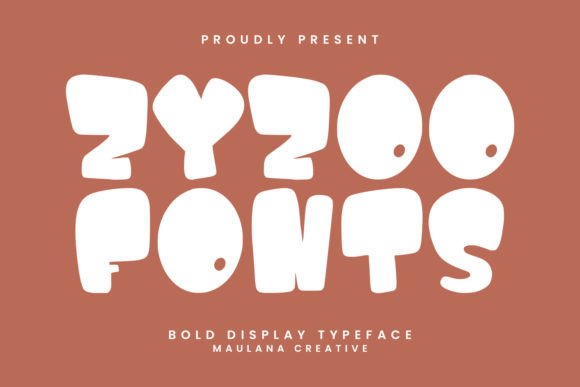 Zyzoo: The Playful Bold Display Font for Joyful Design